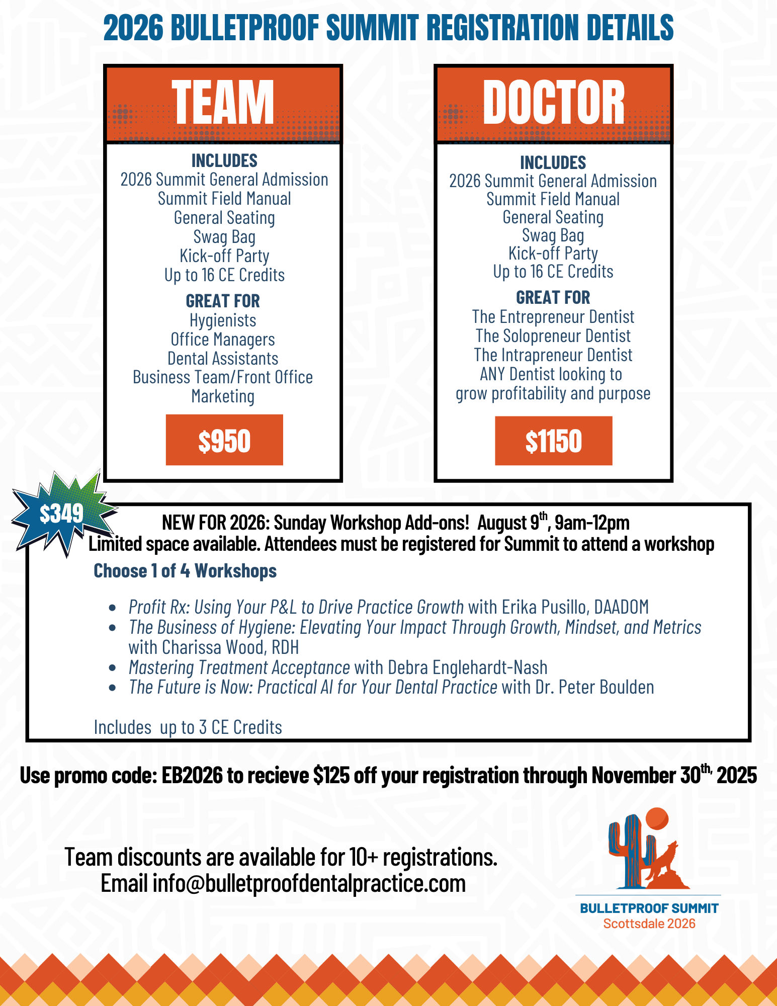 2026 Bulletproof Summit ticket