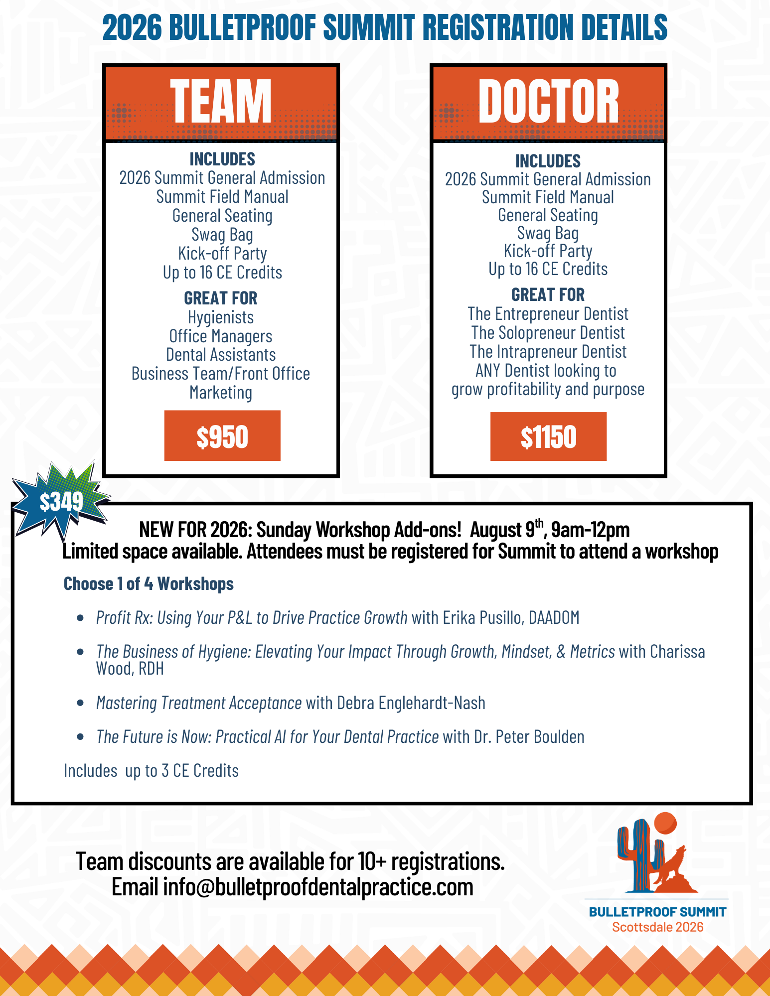 2026 Bulletproof Summit ticket